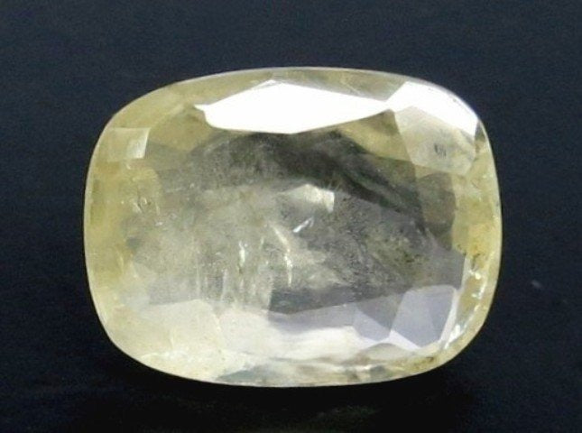4.81/CT Natural Yellow Sapphire With Govt Lab Certificate (12210)