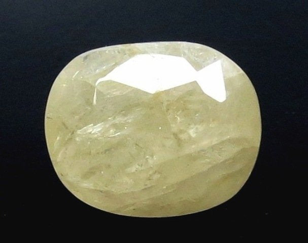 8.50/CT Natural Yellow Sapphire With Govt Lab Certificate (4551)