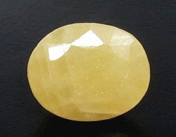 5.54/CT Natural Yellow Sapphire With Govt Lab Certificate (2331)