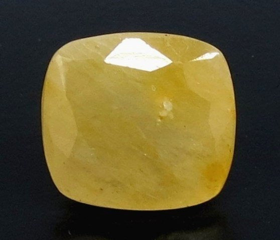 5.41/CT Natural Yellow Sapphire With Govt Lab Certificate (6771)