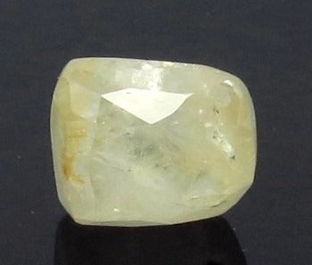 5.54/CT Natural Yellow Sapphire With Govt Lab Certificate