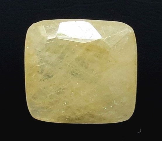 8.48/CT Natural Yellow Sapphire With Govt Lab Certificate (6771)