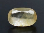 Load image into Gallery viewer, 5.75/CT Natural Yellow Sapphire With Govt Lab Certificate
