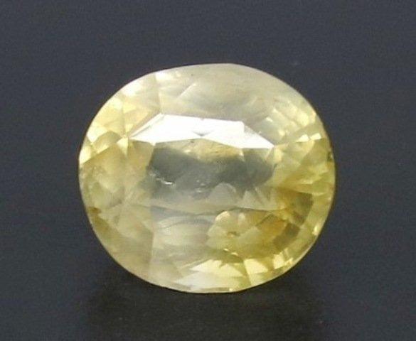 6.73/CT Natural Yellow Sapphire With Govt Lab Certificate