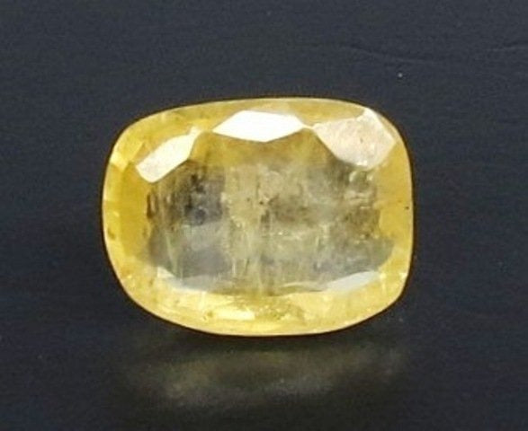4.98/CT Natural Yellow Sapphire With Govt Lab Certificate