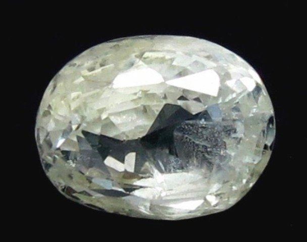 3.89/CT Natural Yellow Sapphire With Govt Lab Certificate (89910)