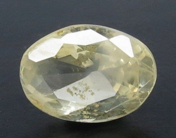 4.07/CT Natural Yellow Sapphire With Govt Lab Certificate (16650)
