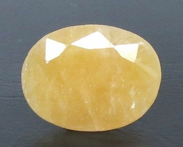 5.48/CT Natural Yellow Sapphire With Govt Lab Certificate (1221)