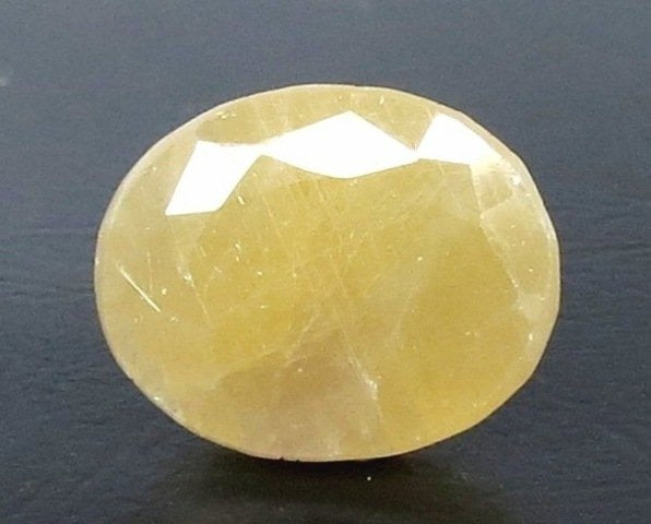8.79/CT Natural Yellow Sapphire With Govt Lab Certificate (1221)