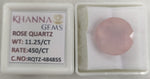 Load image into Gallery viewer, 11.25/CT Healing Rose Quartz Stone with Govt. Lab Certificate-484855