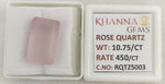 Load image into Gallery viewer, 10.75/CT Healing Rose Quartz Stone with Govt. Lab Certificate-RQTZ5003