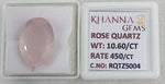 Load image into Gallery viewer, 10.60/CT Healing Rose Quartz Stone with Govt. Lab Certificate-RQTZ5004