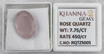 Load image into Gallery viewer, 7.75/CT Healing Rose Quartz Stone with Govt. Lab Certificate-RQTZ5005