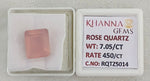 Load image into Gallery viewer, 7.05/CT Healing Rose Quartz Stone with Govt. Lab Certificate-RQTZ5014