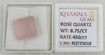 Load image into Gallery viewer, 8.75/CT Healing Rose Quartz Stone with Govt. Lab Certificate-RQTZ5018