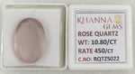 Load image into Gallery viewer, 10.80/CT Healing Rose Quartz Stone with Govt. Lab Certificate-RQTZ5022