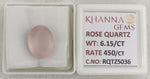Load image into Gallery viewer, 6.15/CT Healing Rose Quartz Stone with Govt. Lab Certificate-RQTZ5036