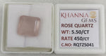 Load image into Gallery viewer, 5.50/CT Healing Rose Quartz Stone with Govt. Lab Certificate-RQTZ5041