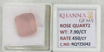 Load image into Gallery viewer, 7.90/CT Healing Rose Quartz Stone with Govt. Lab Certificate-RQTZ5042