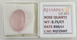 Load image into Gallery viewer, 8.75/CT Healing Rose Quartz Stone with Govt. Lab Certificate-RQTZ5047