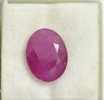 Load image into Gallery viewer, 5.50/CT Natural Ruby with Govt. Lab Certificate (12210)
