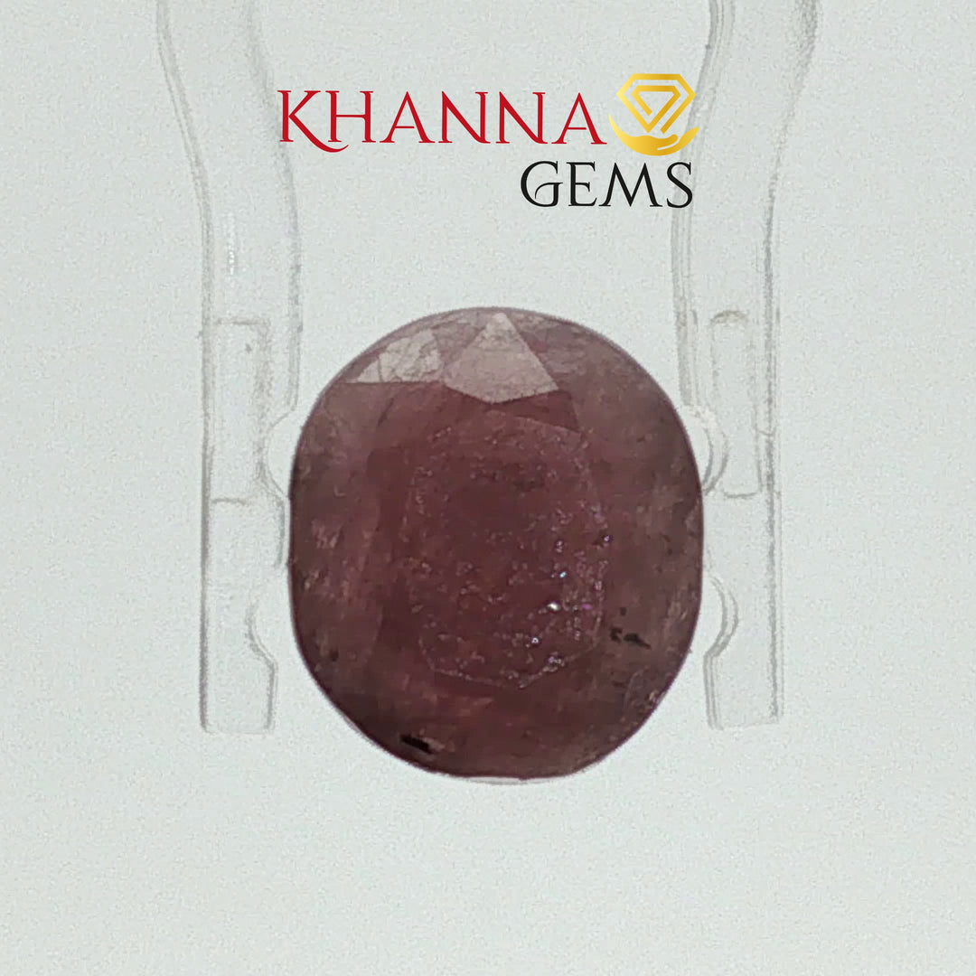 4.91/CT Natural Ruby Stone with Govt. Lab Certificate-12927D53221