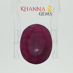 Load image into Gallery viewer, 3.93/CT Natural Ruby Stone with Govt. Lab Certificate-12927D53227