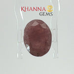 Load image into Gallery viewer, 4.93/CT Natural Ruby Stone with Govt. Lab Certificate-12927D53228