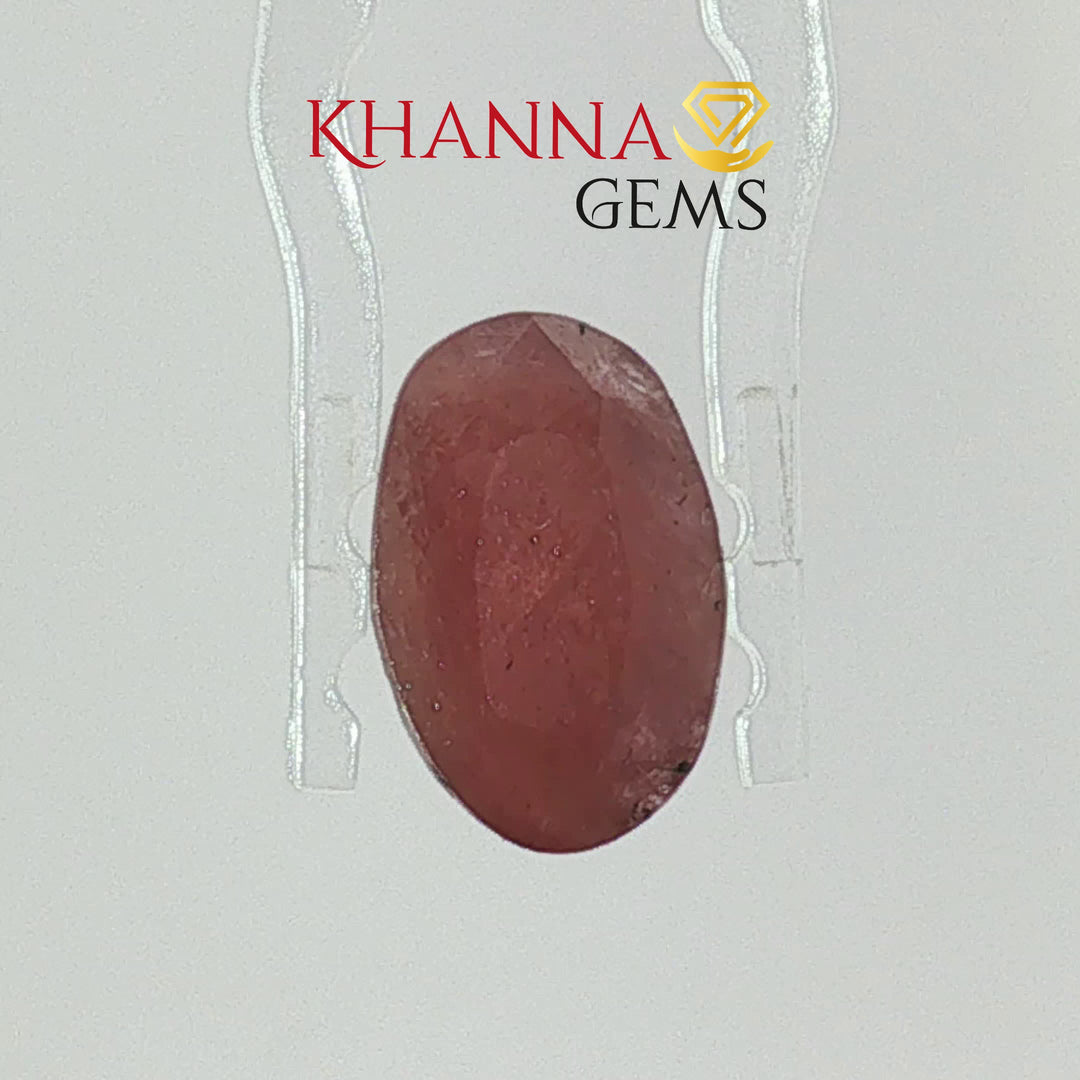 4.84/CT Natural Ruby Stone with Govt. Lab Certificate-12927D53238