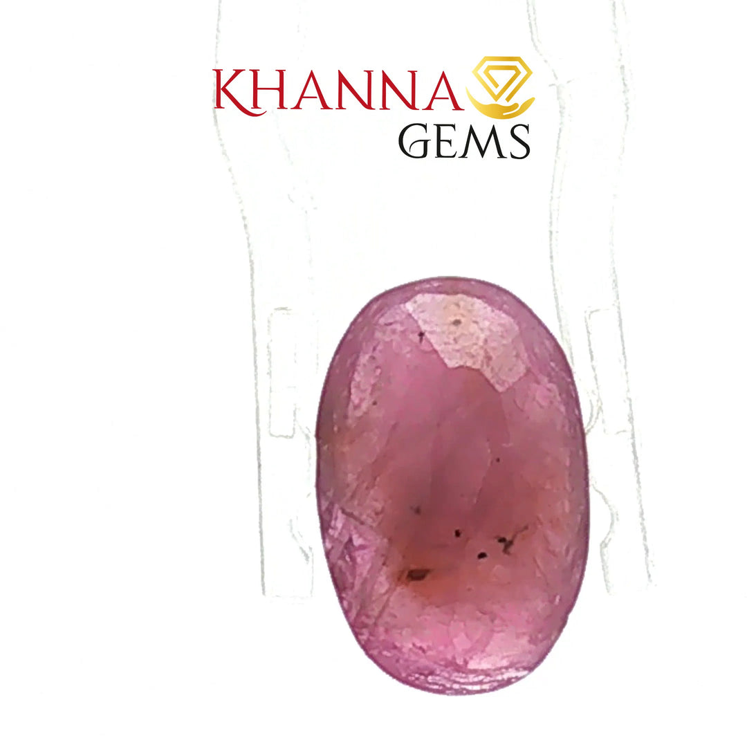 4.67/CT Natural Ruby Stone with Govt. Lab Certificate-130084