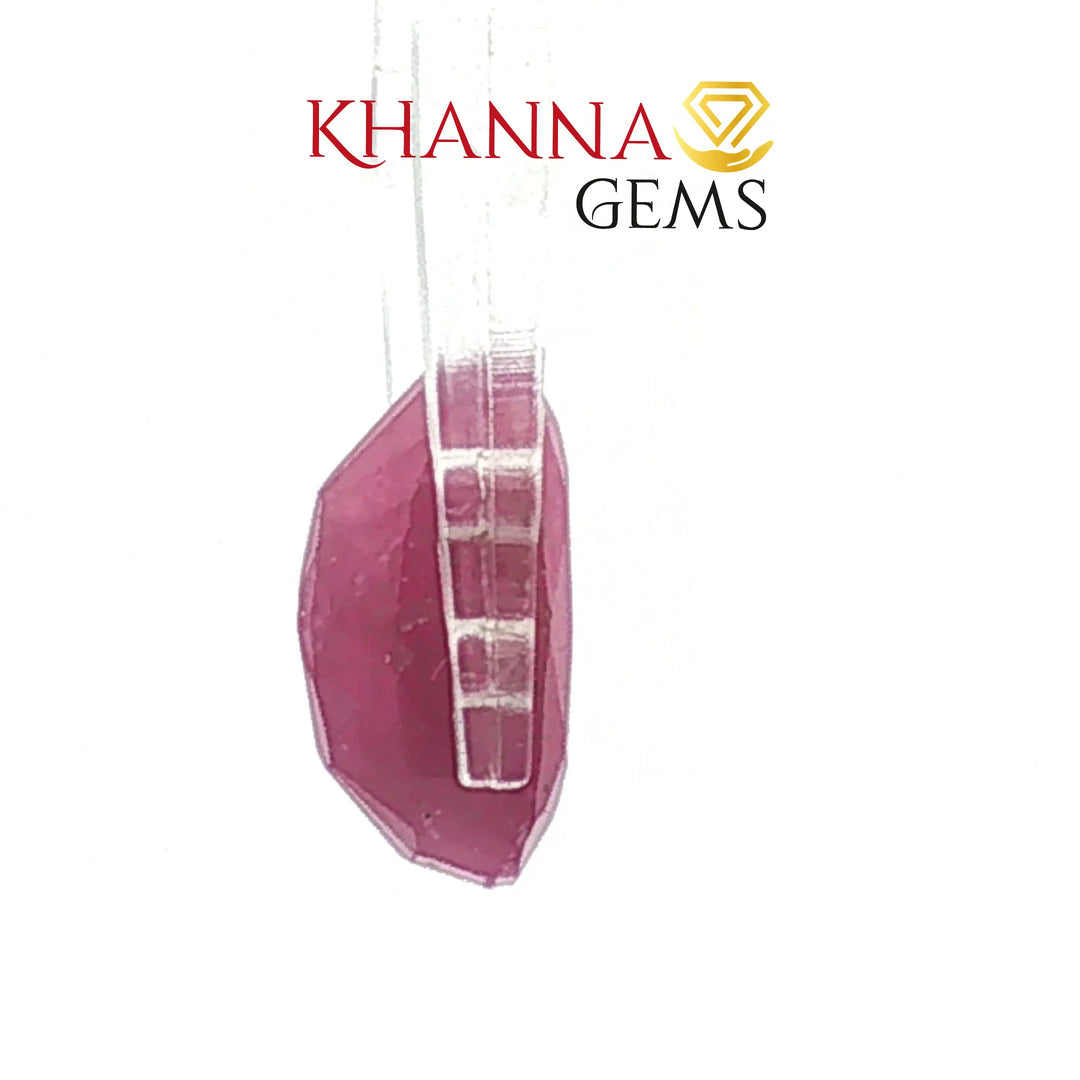 4.54/CT Natural Ruby Stone with Govt. Lab Certificate-136223