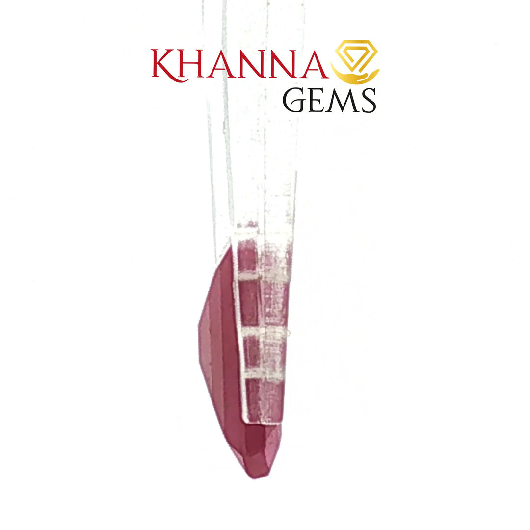 2.22/CT Natural Ruby Stone With Govt. Lab Certificate-3411D11876