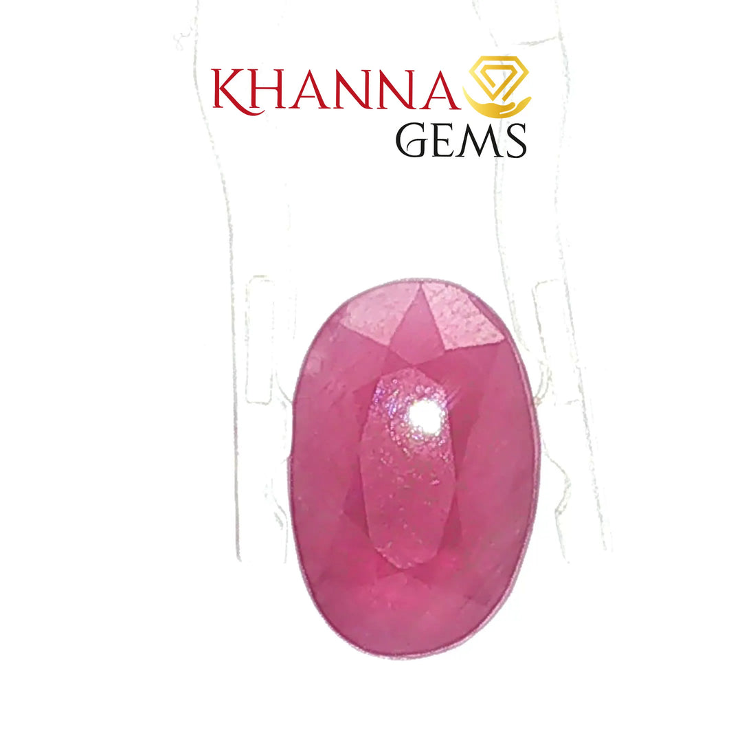 4.95/CT Natural Ruby Stone With Govt. Lab Certificate-4710D16947