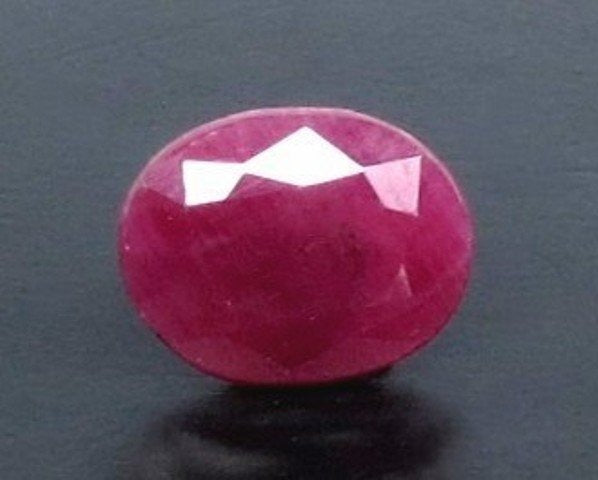 4.97/CT Natural Ruby with Govt. Lab Certificate