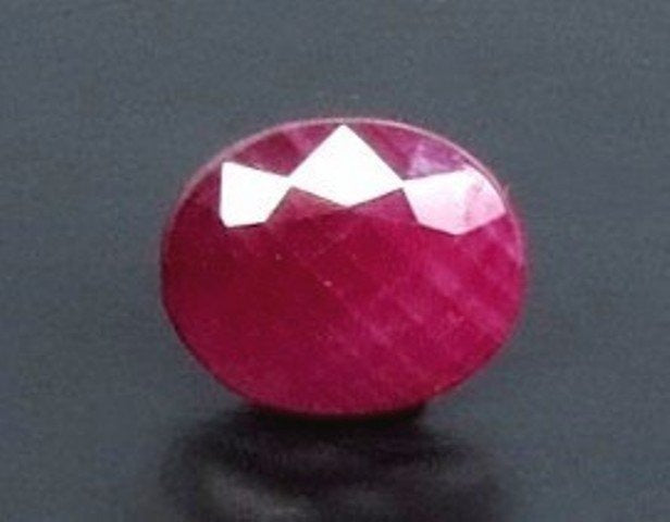 4.96/CT Natural Ruby with Govt. Lab Certificate