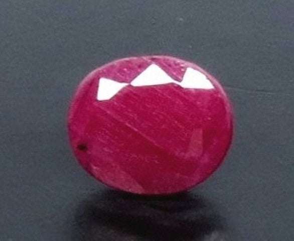 5.69/CT Natural Ruby with Govt. Lab Certificate