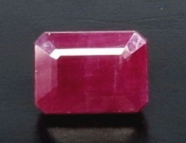 6.47/CT Natural Ruby with Govt. Lab Certificate