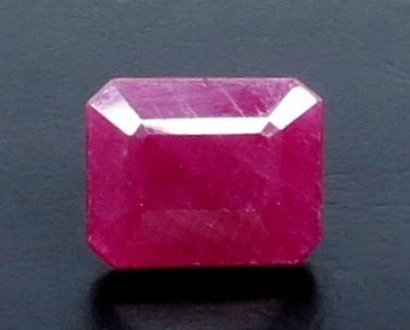 6.63/CT Natural Ruby with Govt. Lab Certificate