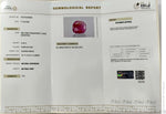 Load image into Gallery viewer, 5.44/CT Natural Old Burma Ruby with IIGJ Govt. Lab Certificate-15737S204508