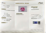 4.78/CT Natural Old Burma Ruby with IIGJ Govt. Lab Certificate-15737S204509