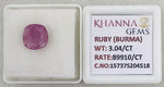 Load image into Gallery viewer, 3.04/CT Natural Old Burma Ruby with IIGJ Govt. Lab Certificate-15737S204518
