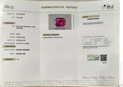 2.99/CT Natural Old Burma Ruby with IIGJ Govt. Lab Certificate-15737S204526