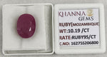 Load image into Gallery viewer, 10.19/CT Natural Ruby Stone with Govt. Lab Certificate-16275S206800