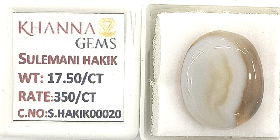 17.50/Carat Suleimani Hakik-(350)