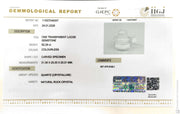 92.28/CT Sphatik Shivling with Govt. Lab Certificate-11557D46557