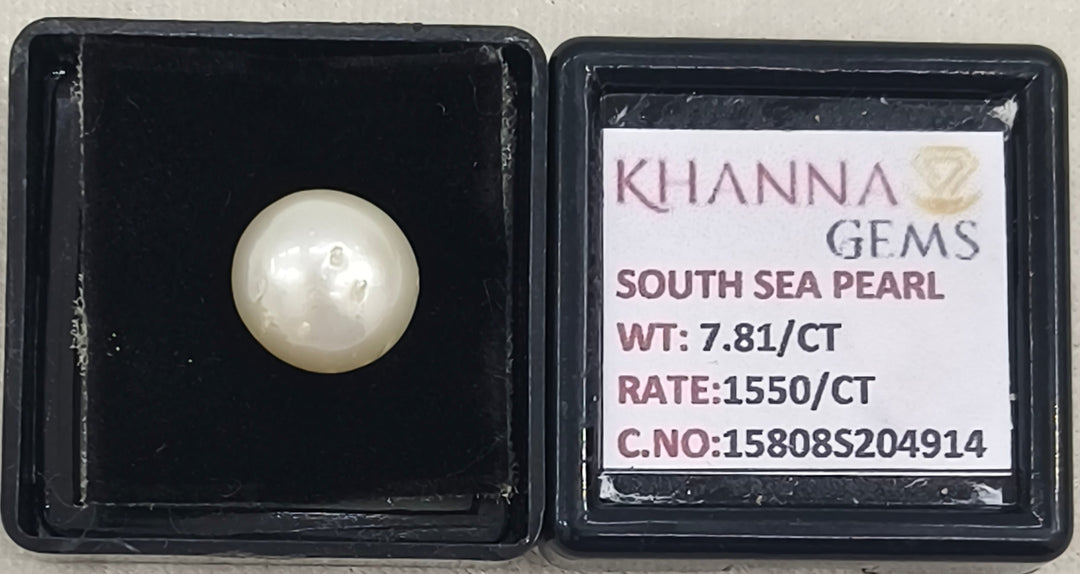 7.81/CT Natural South Sea Pearl With Lab Certificate-15808S204914