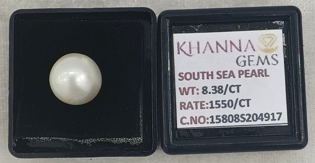 8.38/CT Natural South Sea Pearl With Lab Certificate-15808S204917