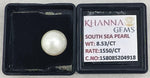 Load image into Gallery viewer, 8.53/CT Natural South Sea Pearl With Lab Certificate-15808S204918