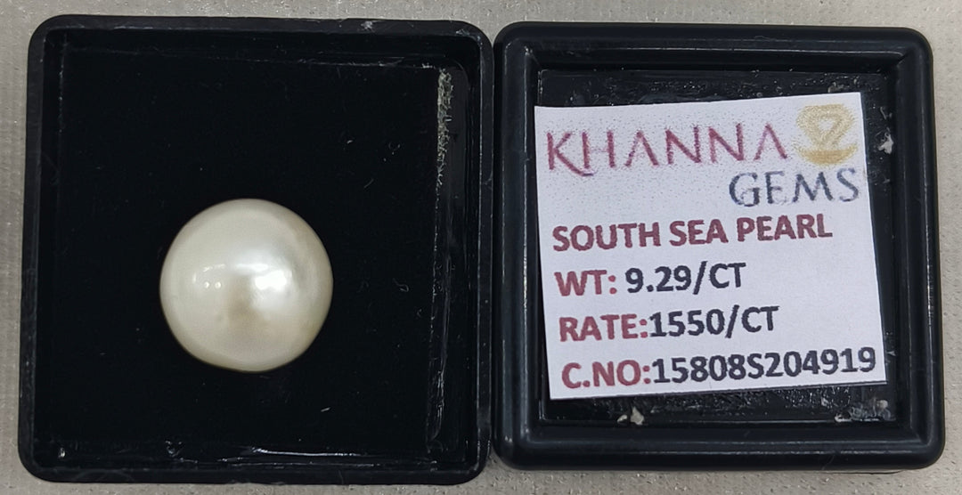 9.29/CT Natural South Sea Pearl With Lab Certificate-15808S204919