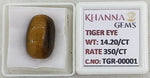 Load image into Gallery viewer, 14.2/CT Tiger Eye with Govt. Lab Certificate-TGR00001